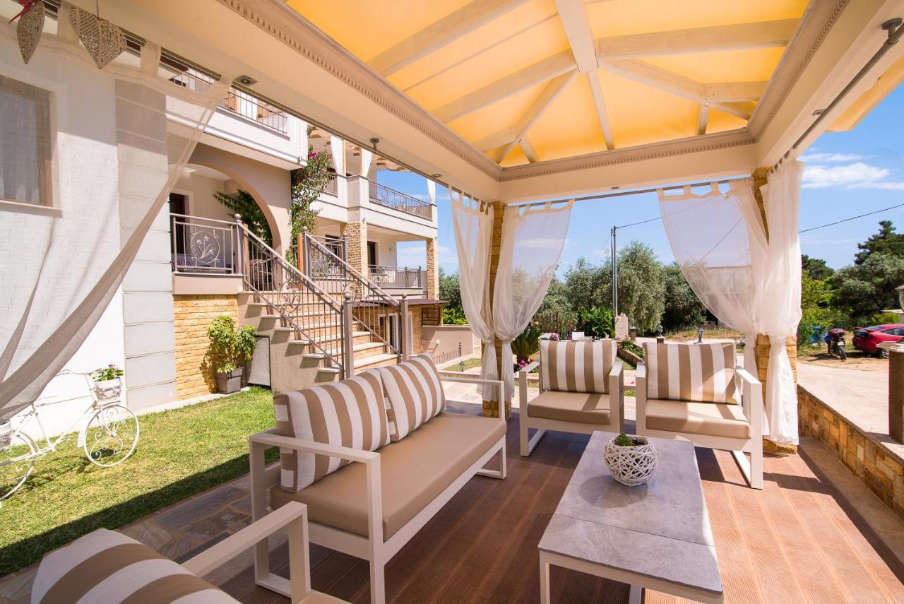 Elekon Apartments Chrysi Ammoudia ภายนอก รูปภาพ